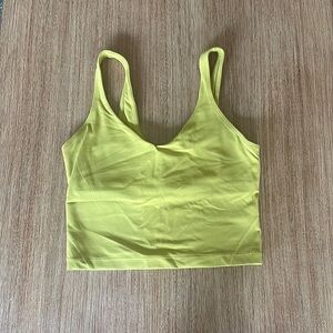 Lululemon align tank serpentine yellow